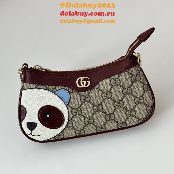 Gucci GG Mini Bag 818763 Panda Detail Designer Sale