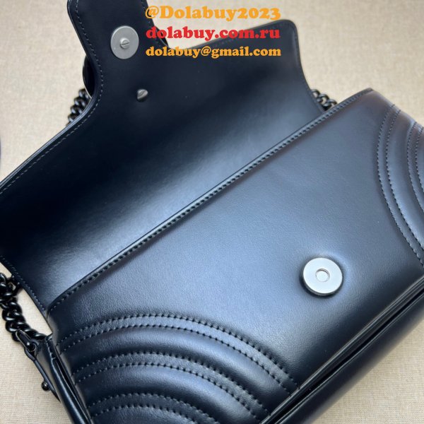 Gucci 1:1 High Quality Replica GG Marmont Shoulder 734814 Bag