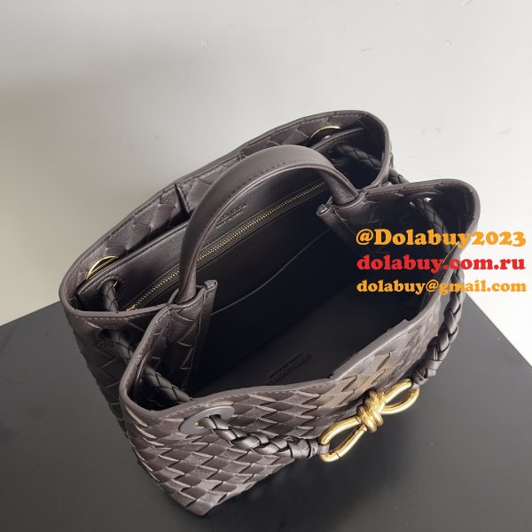 BOTTEGA VENETA ANDIAMO Small 25cm Bag Leather Strap