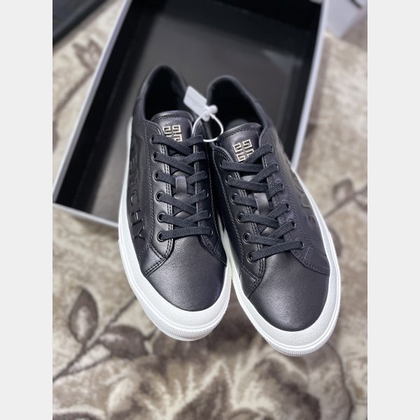 Embossed White Shoes Givenchy Fashion AAA+ Women/Men Replica