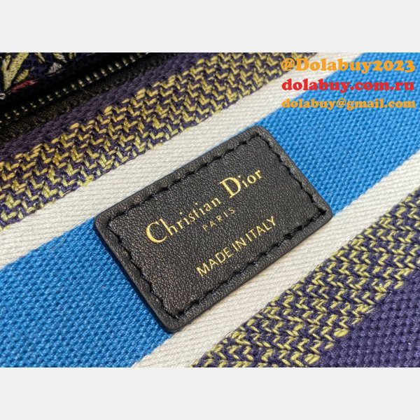 Christian Dior AAA+ Replica Canvas Lady 24CM Tote Bag