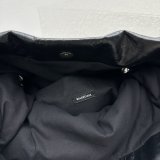 Top Quality Best Balenciaga Le Monaco Wax Leather Chain Bag