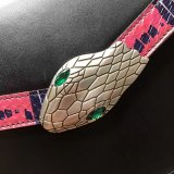 Best Gucci Replicas Lilith Top Handle Bag Leather 453751 Snakeskin Small