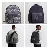 Best Replica Dior Saddle Zip Backpack