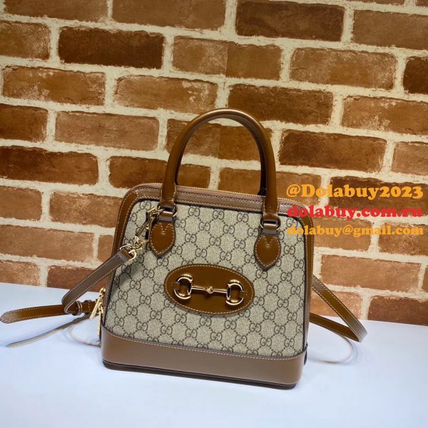 Designer Gucci Replica 1955 Horsebit small top handle 621220 bag