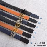 Loewe Top Quality Fashion Anagram 3.2CM Width Replicas Belts