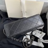 2020 Luxury CC CF 20CM Flap Lambskin Classic Black Bags