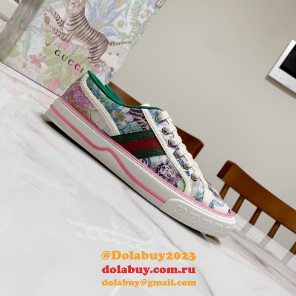 Replica Gucci Canvas Shoes 1977 Series Women/Men Quality For Sale