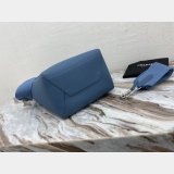 Cheap Factory Celine Sangle Seau Shoulder Blue Bag