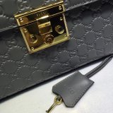 Replica Gucci Best GG Supreme Padlock Small Top Handle 453188 Bag