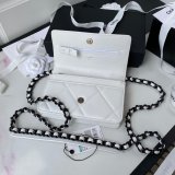 Best Quality Replica New WOC AP0957 19 Wallet Chain Glossy Calfskin Bag