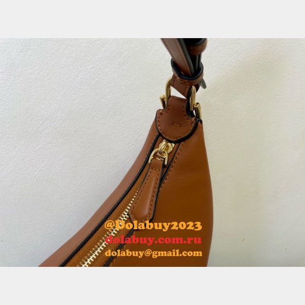 Best Fendi Fendigraphy leather shoulder hobo bag