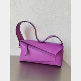 Shop Loewe Replica Puzzle Leather Hobo Top Quality Bag