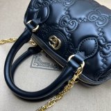 Gucci Best Perfect GG matelassé leather top handle 702251 Replica bag