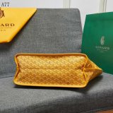 Designer Goyard Classic Chevron St. Louis PM Totes Yellow Bags