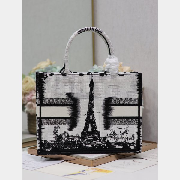 Top Quality DIOR Eiffel Tower BOOK TOTE