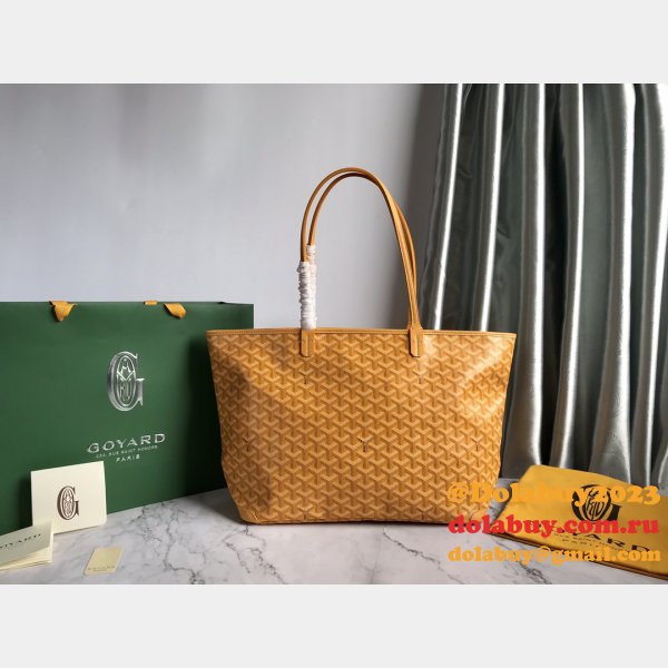 Shop For Luxury Leather Goyard Totes Knock Off Bags