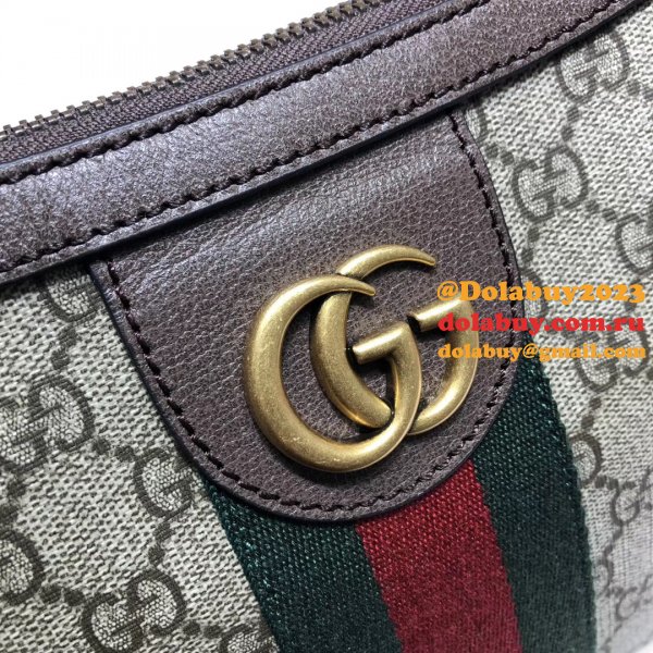 Fake Gucci High Quality Beige Ophidia GG small shoulder 598125 bag