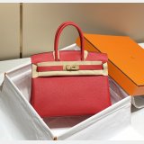 HERMES BIRKIN 25CM HALF HUMAN HANDMADE STICHING